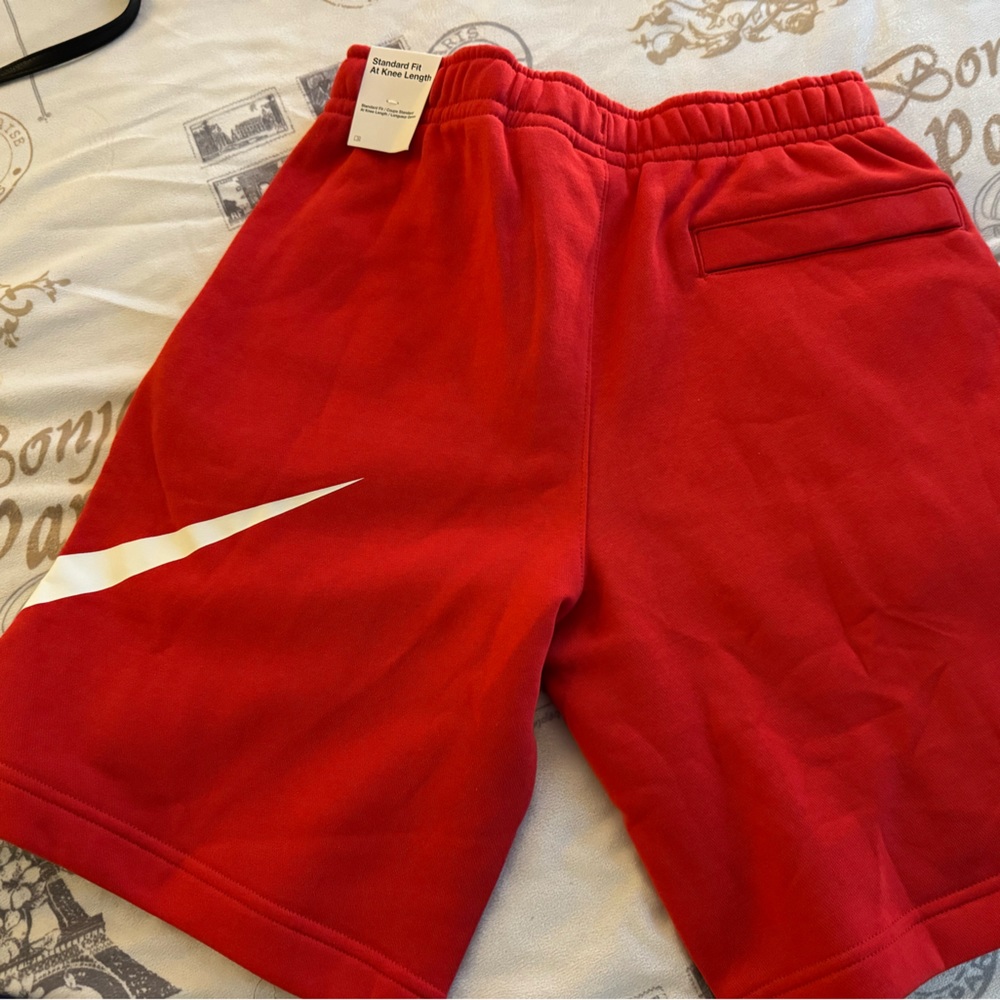 Brand new with tags, red Nike shorts